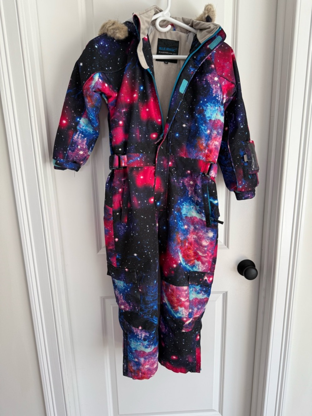 Kids Galaxy Snow Suit - Pink & Blue